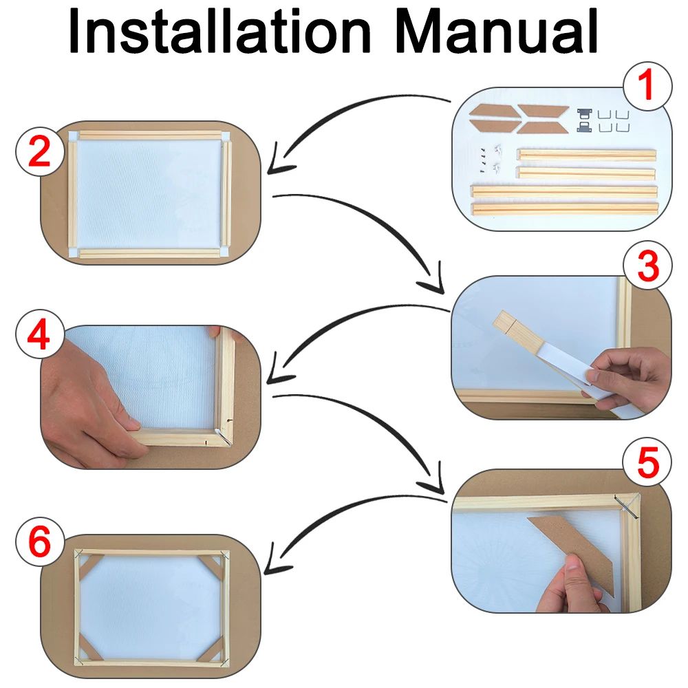 Custom Photo Canvas Print Personalized Wall Art With Frame 5