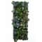 Artificial Grass Wall Panel With Rose Decor Greenery Wall Mat 6