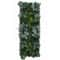 Artificial Grass Wall Panel With Rose Decor Greenery Wall Mat 15