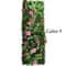 Artificial Grass Wall Panel With Rose Decor Greenery Wall Mat 7
