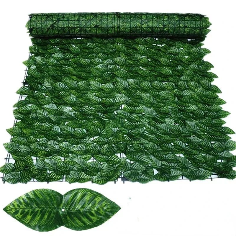 Artificial Ivy Leaf Fence Privacy Screen Garden Balcony Decor 9