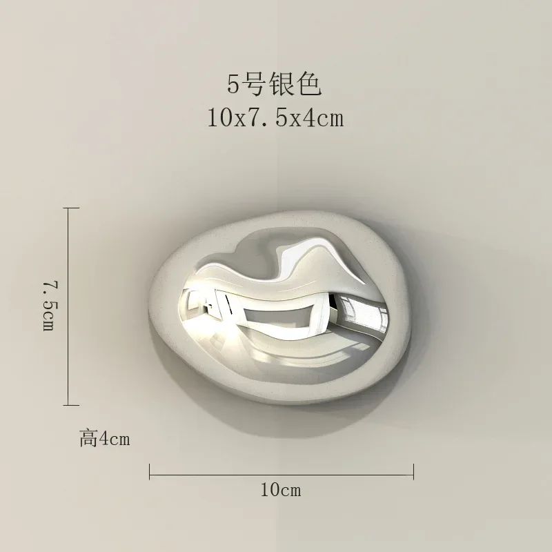 Modern Abstract Stone Wall Hanging Decor Minimalist Art Ornament 23