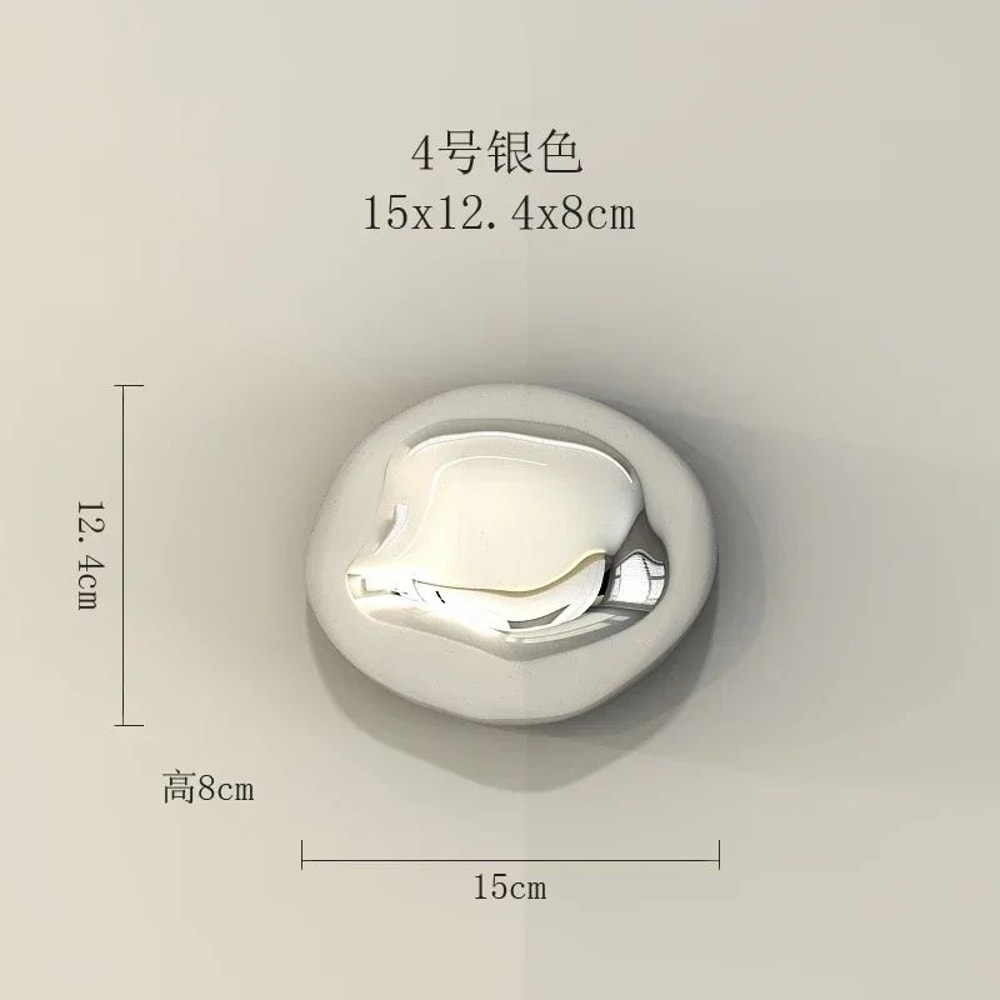 Modern Abstract Stone Wall Hanging Decor Minimalist Art Ornament 24