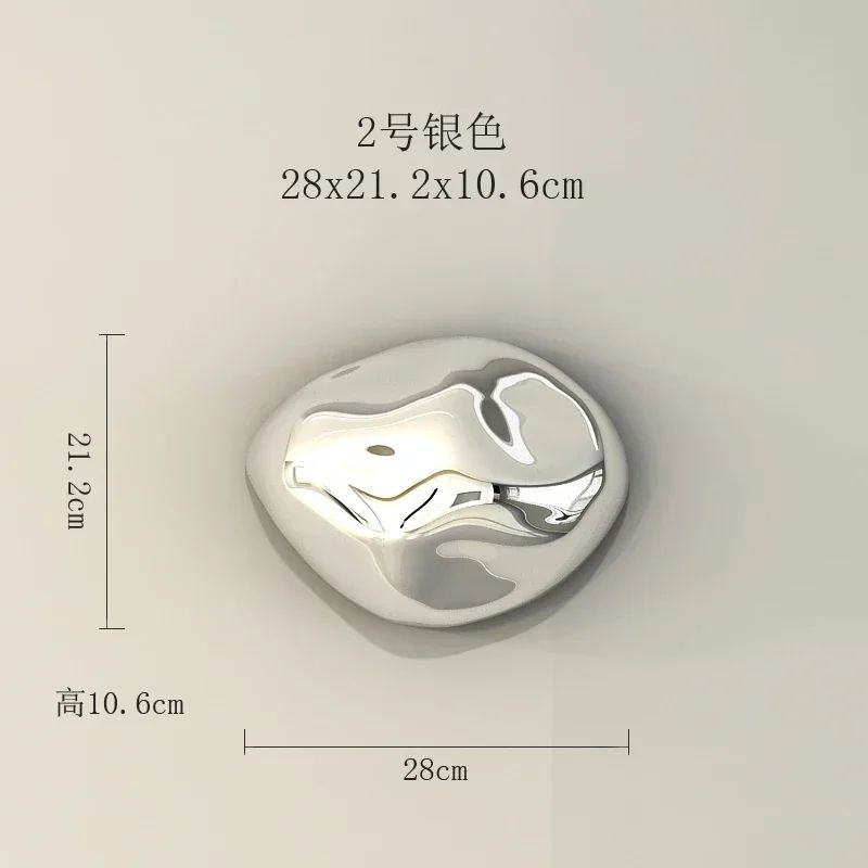 Modern Abstract Stone Wall Hanging Decor Minimalist Art Ornament 26