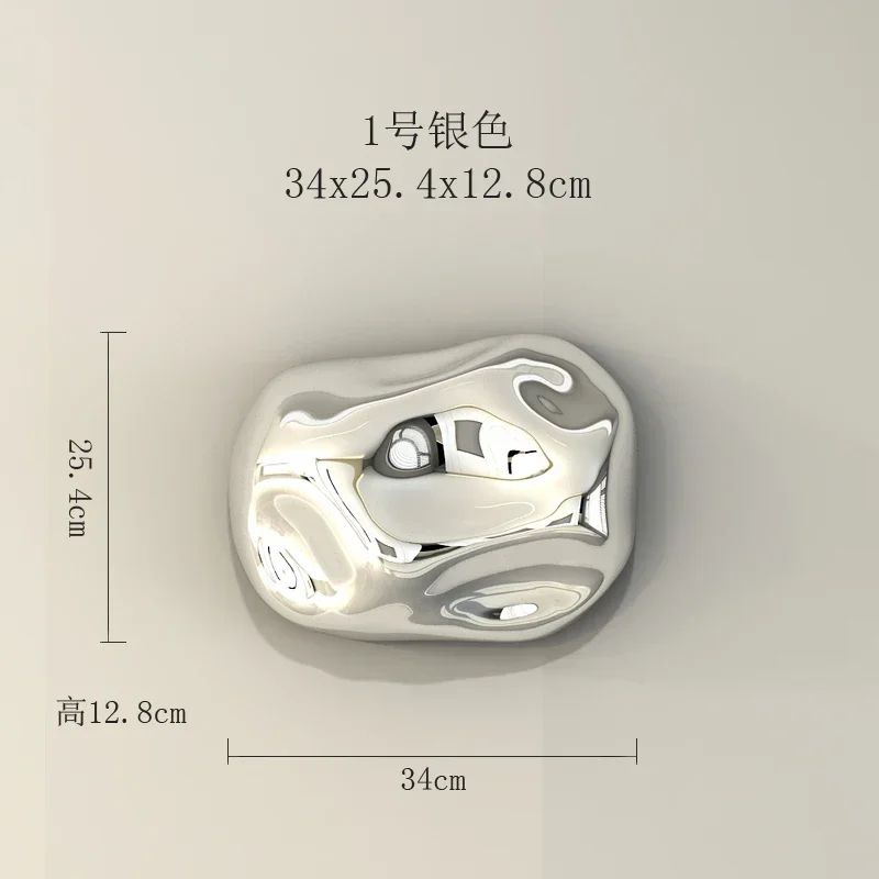 Modern Abstract Stone Wall Hanging Decor Minimalist Art Ornament 27