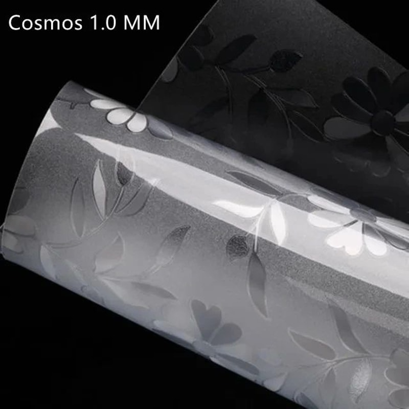 Clear PVC Table Cover Waterproof Transparent Table Protector 6