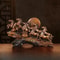 Eight Running Horses Feng Shui Decor Lucky Wealth Table Ornament 1
