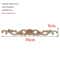 Rectangle Wood Carved Applique Decorative Furniture Trim Panel 17