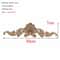 Rectangle Wood Carved Applique Decorative Furniture Trim Panel 19