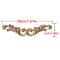 Carved Wood Corner Strip Applique Decorative Furniture Trim 6