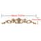Carved Wood Corner Strip Applique Decorative Furniture Trim 15