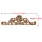 Carved Wood Corner Strip Applique Decorative Furniture Trim 22