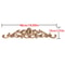Carved Wood Corner Strip Applique Decorative Furniture Trim 7