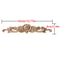 Carved Wood Corner Strip Applique Decorative Furniture Trim 27