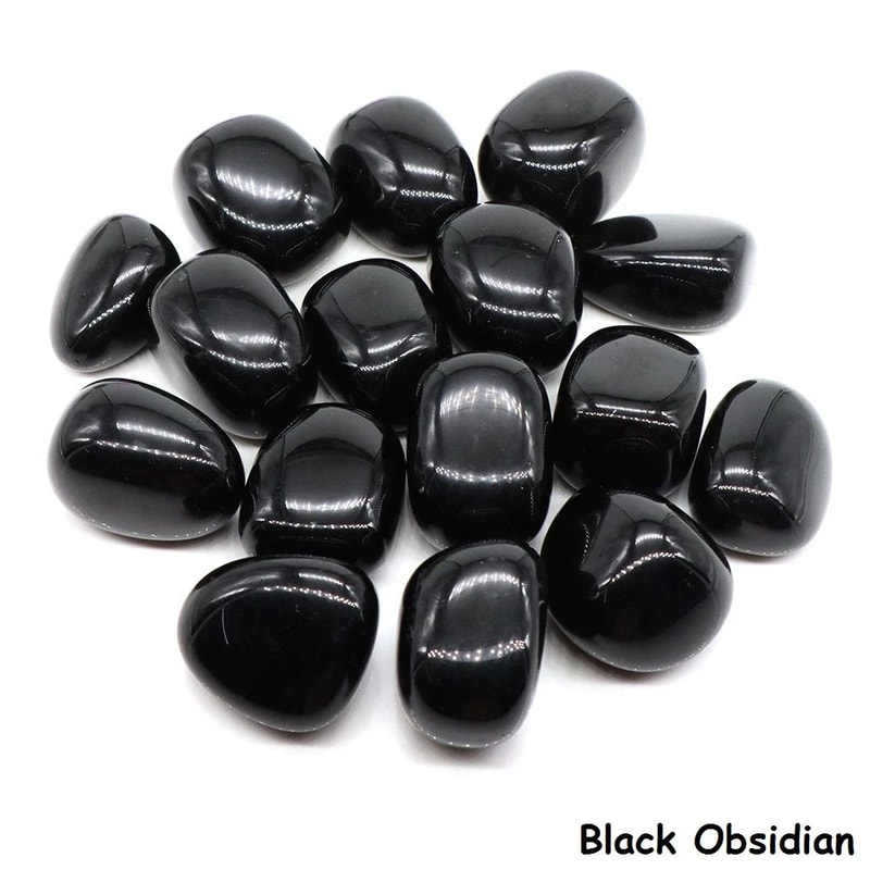 Natural Black Tourmaline Healing Crystal Stones Energy Protection Decor 6