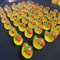 Glow In The Dark Mini Duck Figurines Micro Landscape Decor Set 1