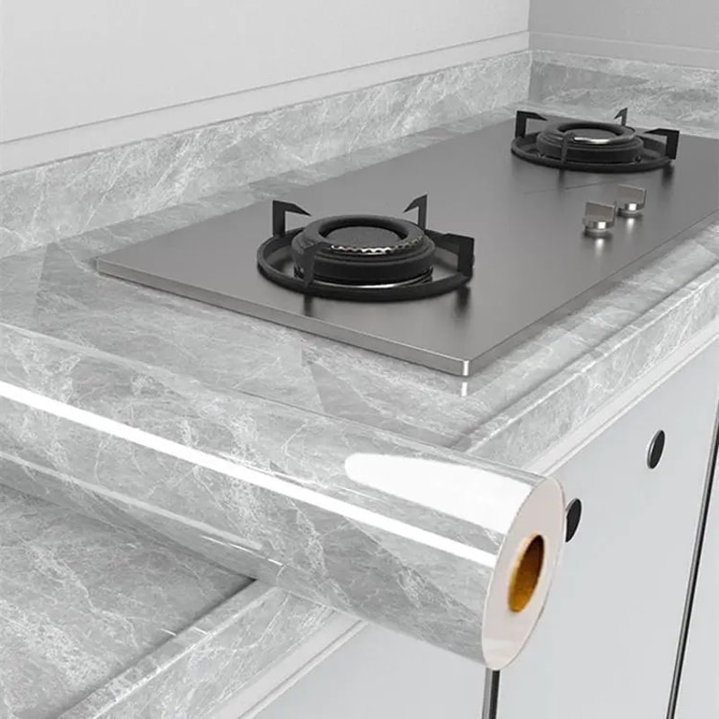 Kitchen Oil Proof Wall Sticker Heat Resistant Waterproof Backsplash Cover 12