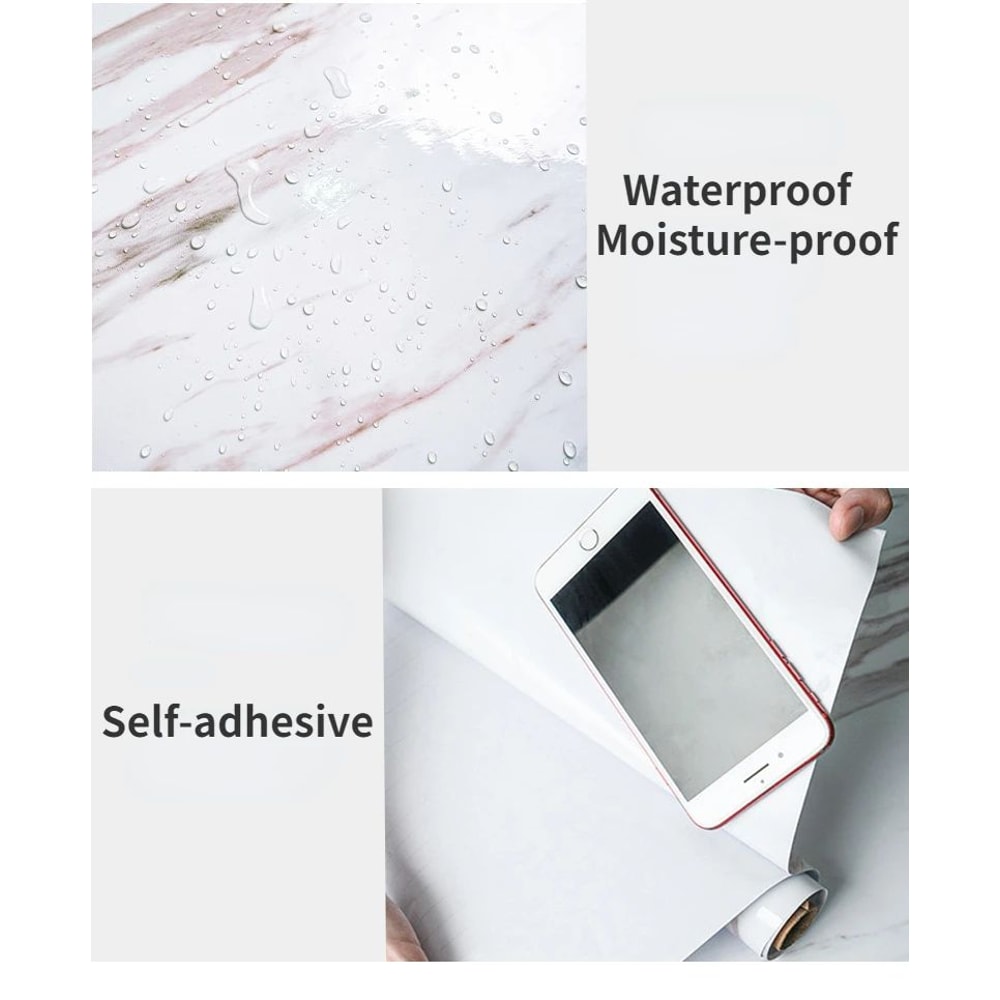 Kitchen Oil Proof Wall Sticker Heat Resistant Waterproof Backsplash Cover 2