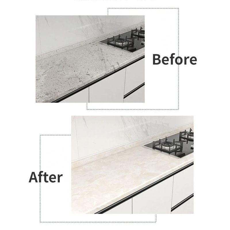 Kitchen Oil Proof Wall Sticker Heat Resistant Waterproof Backsplash Cover 3