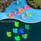 Glow In The Dark Mini Duck Figurines Resin Micro Landscape Decor Set 1