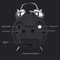 Classic Twin Bell Alarm Clock With Night Light And Loud Alarm 4