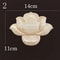 Natural Wood Carving Appliques Furniture Decorative Onlay Trim 9