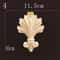 Natural Wood Carving Appliques Furniture Decorative Onlay Trim 11