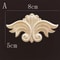 Natural Wood Carving Appliques Furniture Decorative Onlay Trim 12