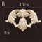 Natural Wood Carving Appliques Furniture Decorative Onlay Trim 16