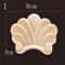 Natural Wood Carving Appliques Furniture Decorative Onlay Trim 6