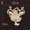 Natural Wood Carving Appliques Furniture Decorative Onlay Trim 19