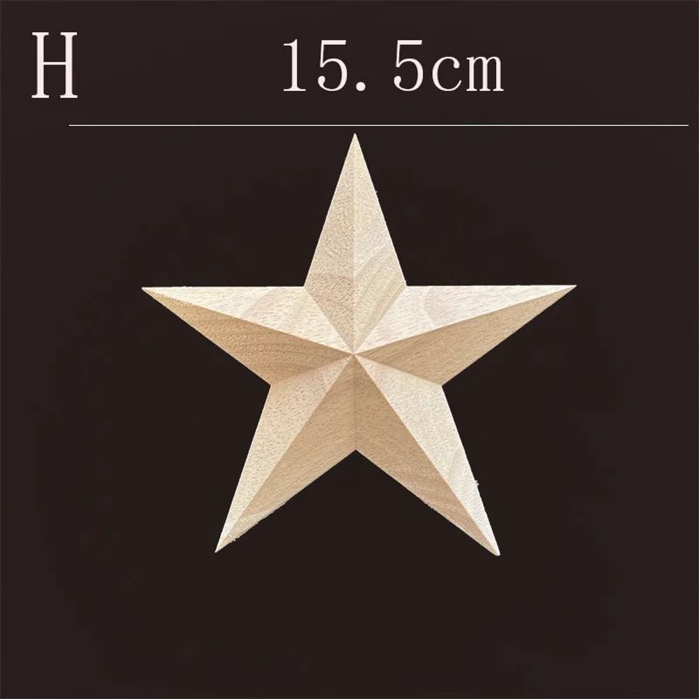 Natural Wood Carving Appliques Furniture Decorative Onlay Trim 23