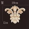 Natural Wood Carving Appliques Furniture Decorative Onlay Trim 29