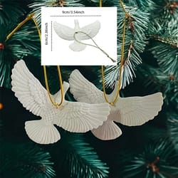 dove ornament statue elegant home and holiday decor