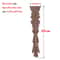 Carved Wood Applique Furniture Onlay Decorative Trim Piece 21