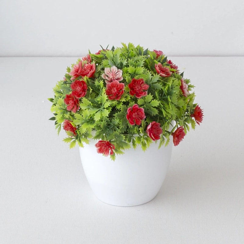 EverMini Bonsai Artificial Plant Potted Green Decor 21