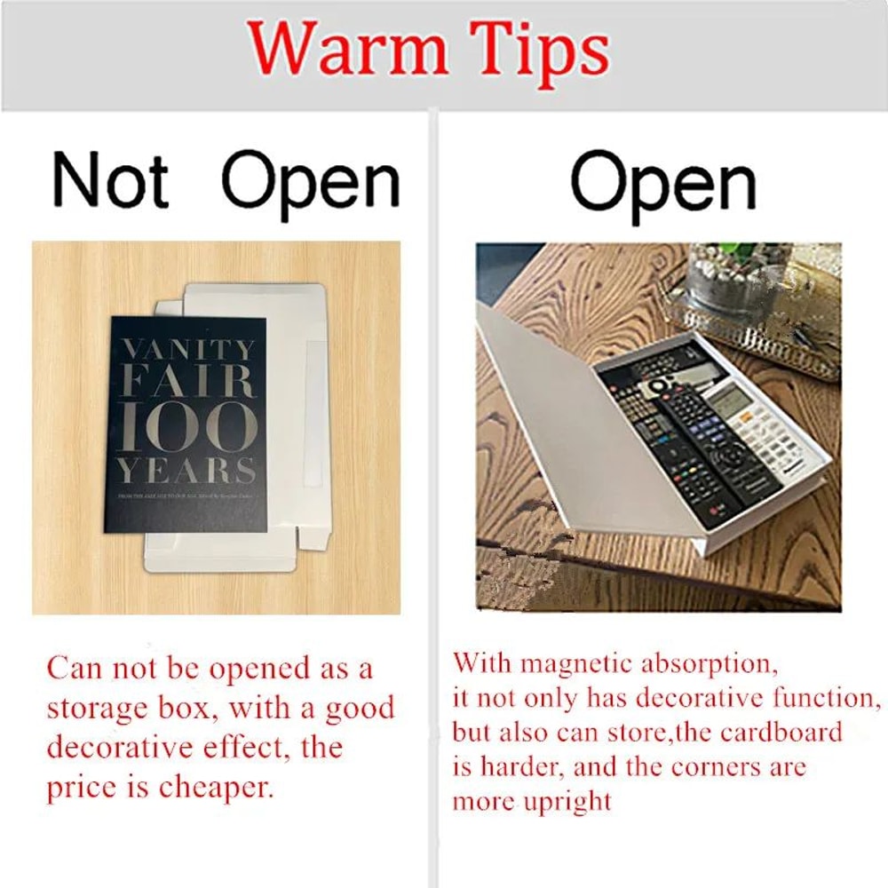 ArtStack Decorative Book Storage Box Coffee Table Decor 5