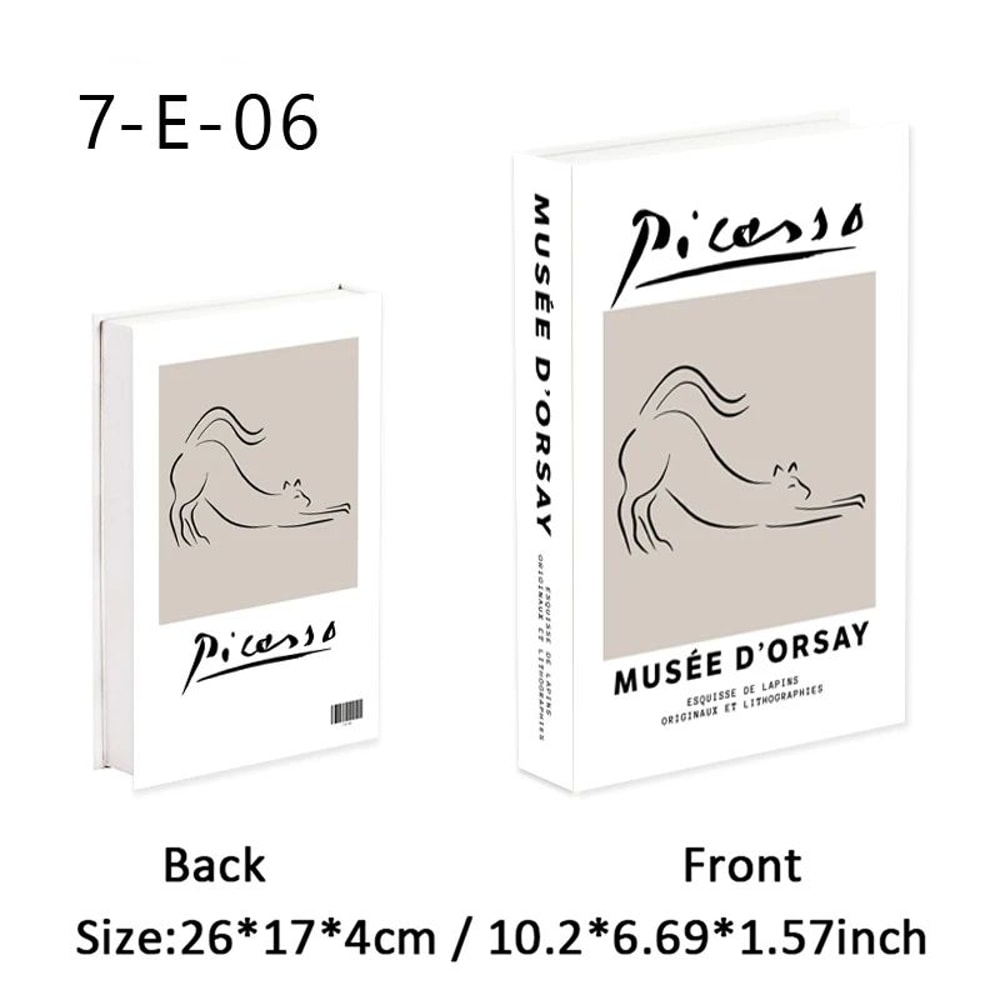 ArtStack Decorative Book Storage Box Coffee Table Decor 6