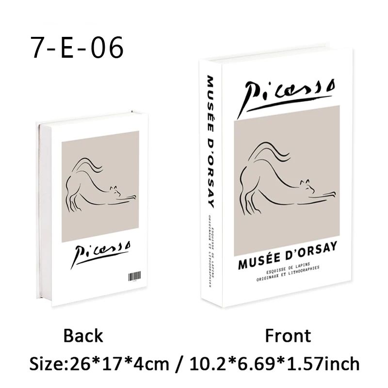 ArtStack Decorative Book Storage Box Coffee Table Decor 6