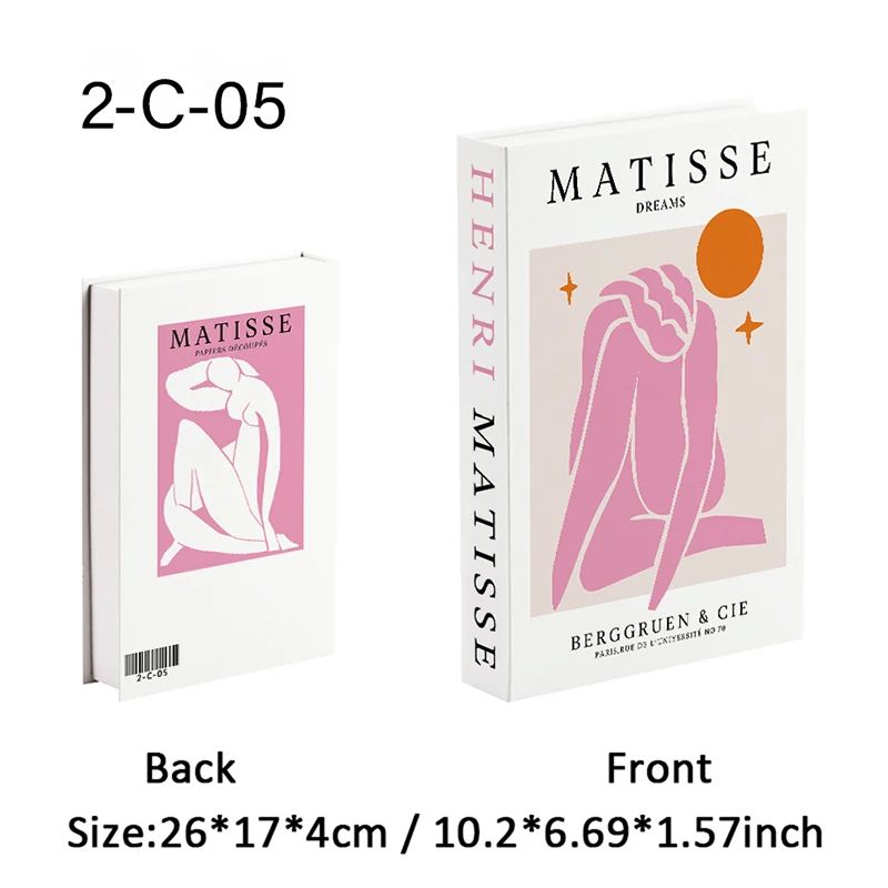 ArtStack Decorative Book Storage Box Coffee Table Decor 27