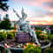 MelodyWing Fairy Garden Statue Angel Outdoor Decor Sculpture 3