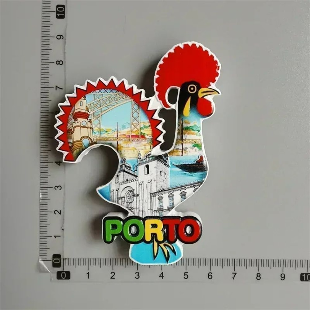 EverTravel Portugal Fridge Magnets Souvenir Resin Collection Decor 18