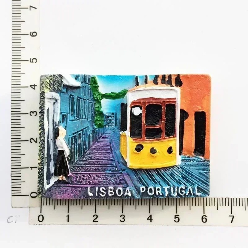 EverTravel Portugal Fridge Magnets Souvenir Resin Collection Decor 14