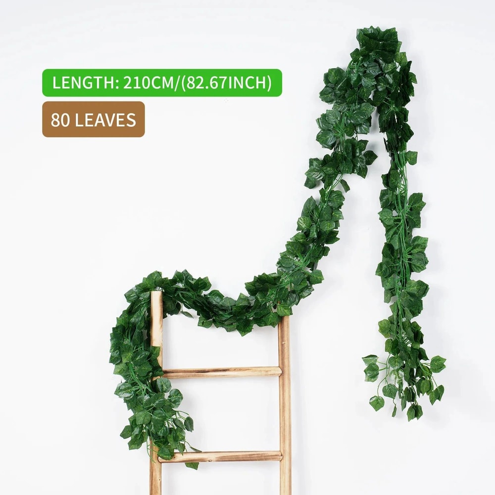 EverGreen Ivy Hanging Vine Artificial Garland For Home Garden Decor 6