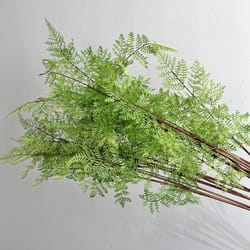 realistic artificial pine branch elegant green decor