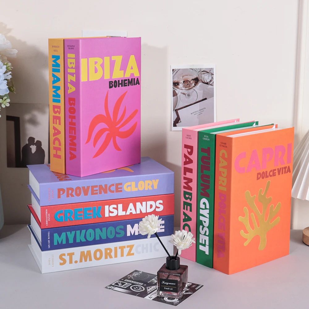 Luxury Decorative Book Storage Box Stylish Home Organizer 1