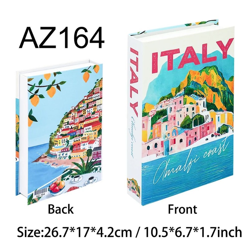 Luxury Decorative Book Storage Box Stylish Home Organizer 20