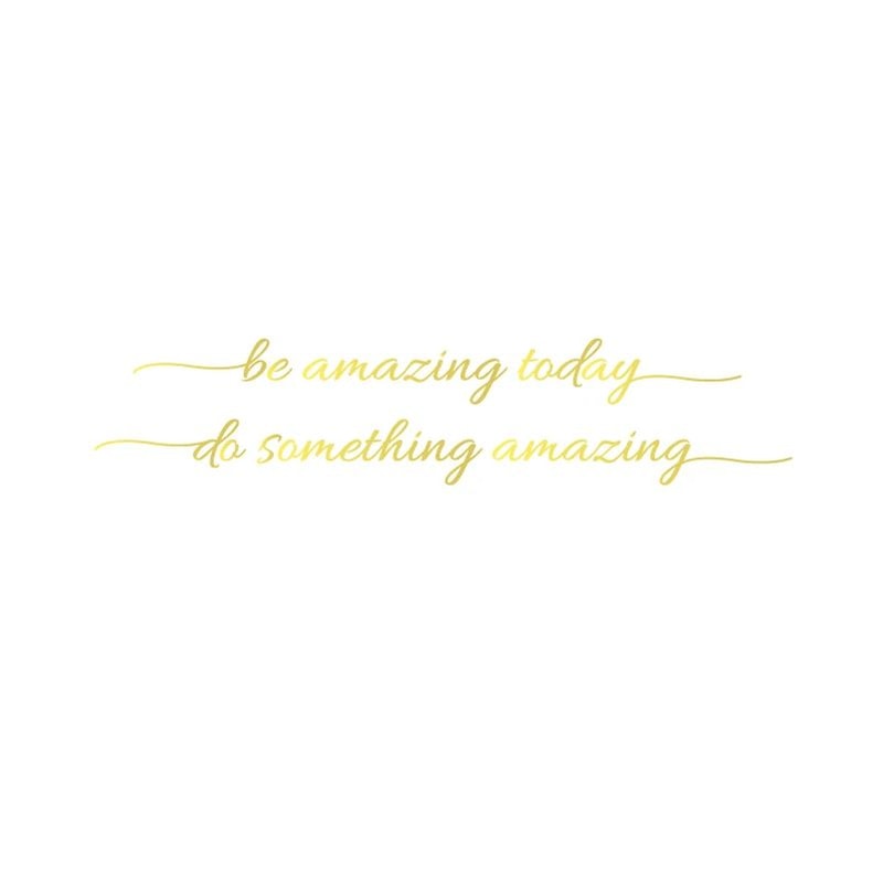 You Look Amazing Mirror Wall Decal Motivational Quote Sticker 17