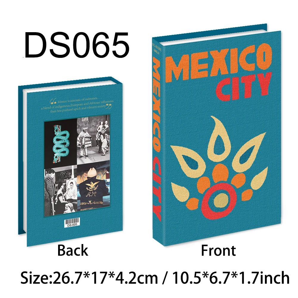 Luxury Decorative Fake Books Colorful Coffee Table Decor Set 27