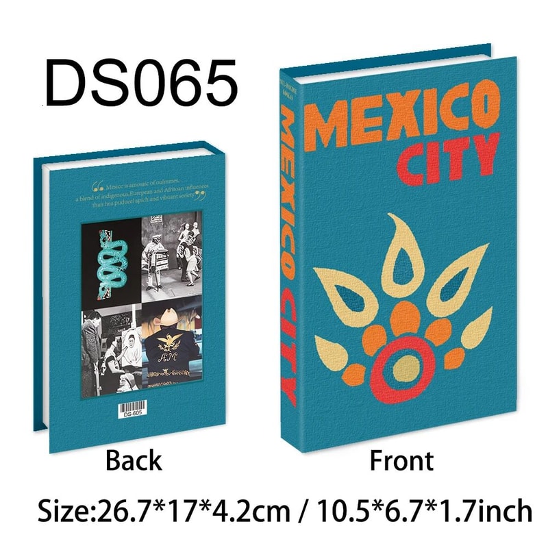 Luxury Decorative Fake Books Colorful Coffee Table Decor Set 27